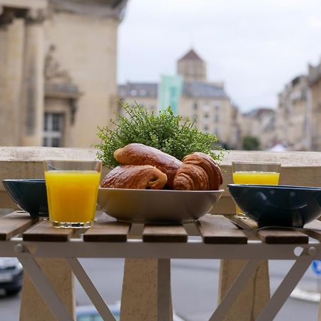 Studio Renove Avec Terrasse Et Vue Unique ! Caen Exterior photo